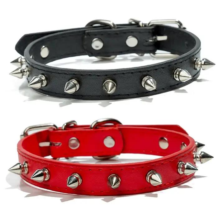 Collier de chien à pointes pour chiens de petite race