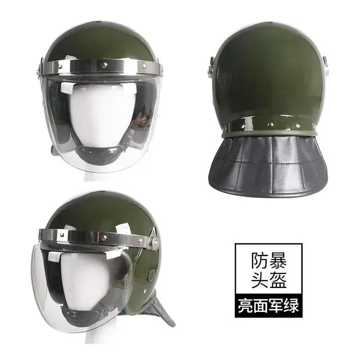 Casque de sécurité spécial anti-émeute, casque de sécurité, casque de service, en matériau en fibre
