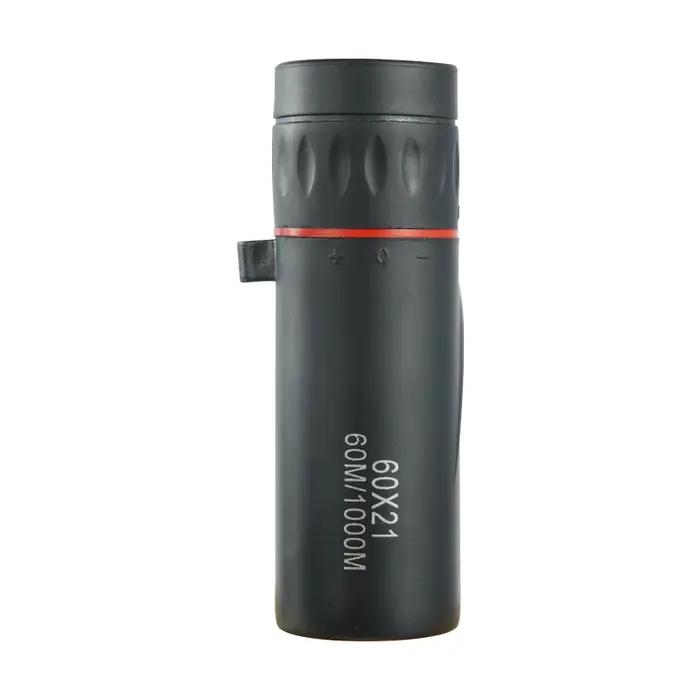 Mini monoculaire 60x21 HD 10000m portable pour chasse et camping - Qualité optique FMC