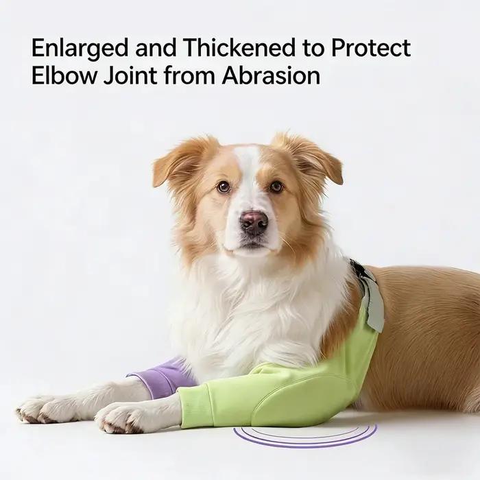 Protège-genoux respirants anti-léchage pour chien – Chaleur pratique