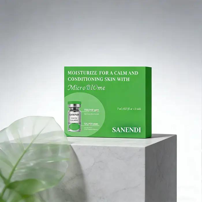 Ensemble de soins de la peau hydratant en profondeur Sanendi, sérum éclaircissant microbien actif, c