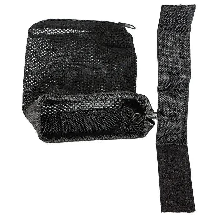 Accessoire de tir à air comprimé collecteur de cartouches en laiton avec fermeture éclair et maille en nylon pour sécurité et commodité joueur occasionnel paintball skirmish