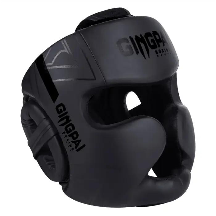 Casque De Kick Boxing karaté Muay Thai Guantes De Boxeo couvre-chef De combat gratuit MMA protège-tête Sanda entraînement adultes enfants équipement