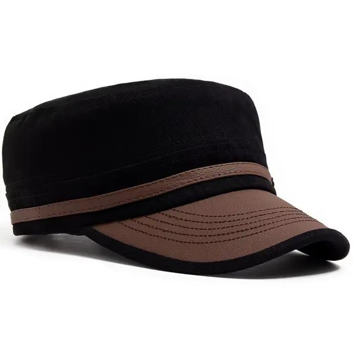 Chapeau de cadet décontracté unisexe polyester réglable pour hommes et femmes pour toutes les saisons et occasions extérieures