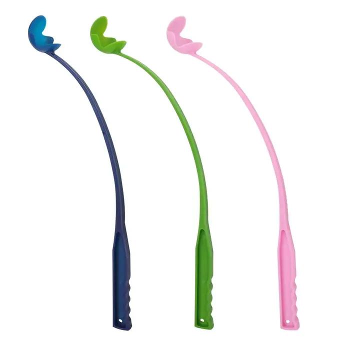 Lanceur de balles interactif pour chien d'extérieur - Jouet amusant pour le jeu de rapport, conception hygiénique anti-bave, prise en main confortable et antidérapante, compatible avec les balles de tennis standard, pour chiens de toutes tailles et races, idéal pour parcs, plages et jardins
