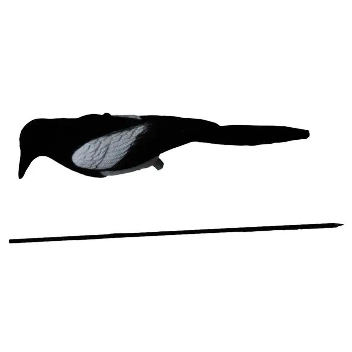 Leurres pie chasse flockés 2 pièces pour piège Larsen - Accessoires de chasse et jardin