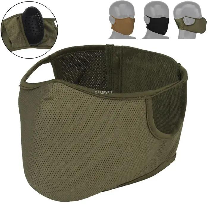 Tactical Half Face Balaclava Mask Breathable Outdoor Cycling Hunting Riding Band