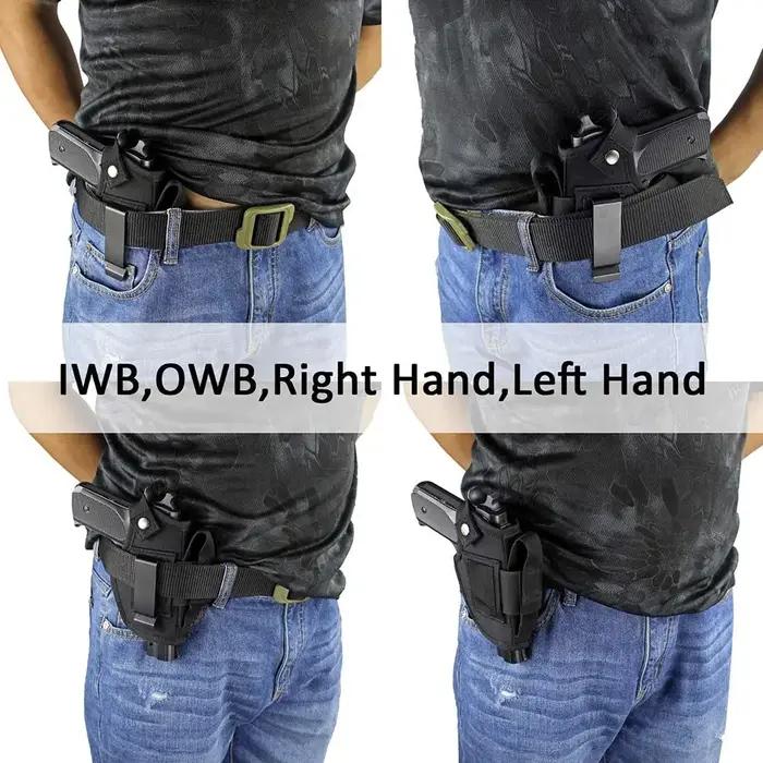 Étui tactique pour pistolet droitier et gauche