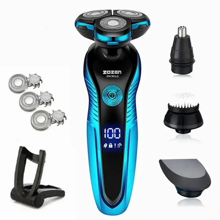ZOZEN rasoir électrique lavable Rechargeable