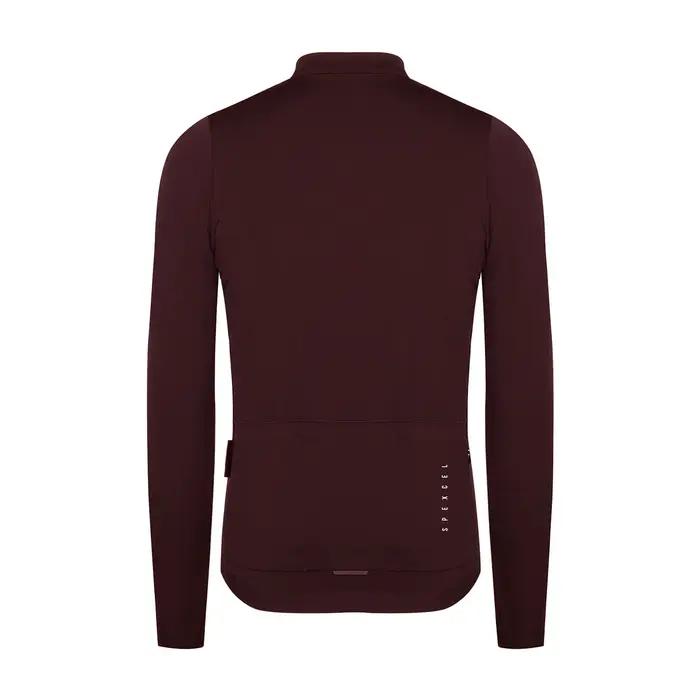 SPEXCEL-Maillot de Cyclisme Thermique Smile, Manches sulf, NikPolaire d'Hiver, 10-20 Leuven Ride, Pr