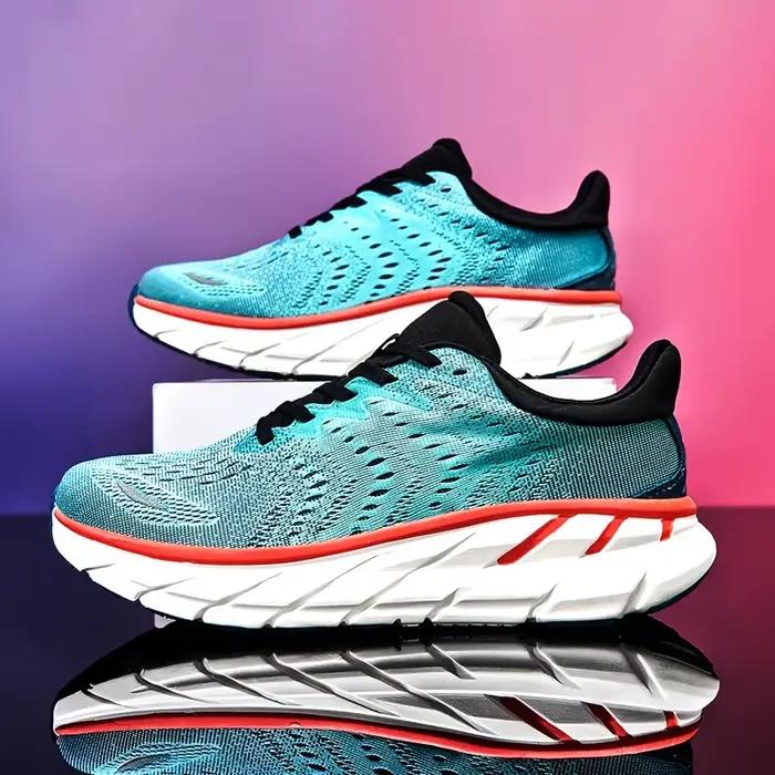 Chaussures de course à coussin pour hommes, baskets de Jogging, de sport de plein air, à la mode, De