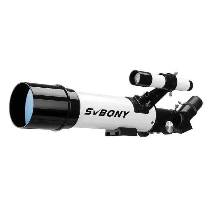 Télescope astronomique réfracteur SVBONY SV501P pour débutants adultes - Observation lune planètes cadeau astronomie
