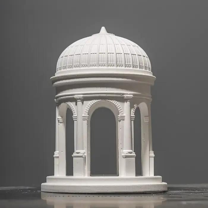 Architecture de palais de dôme de style européen
