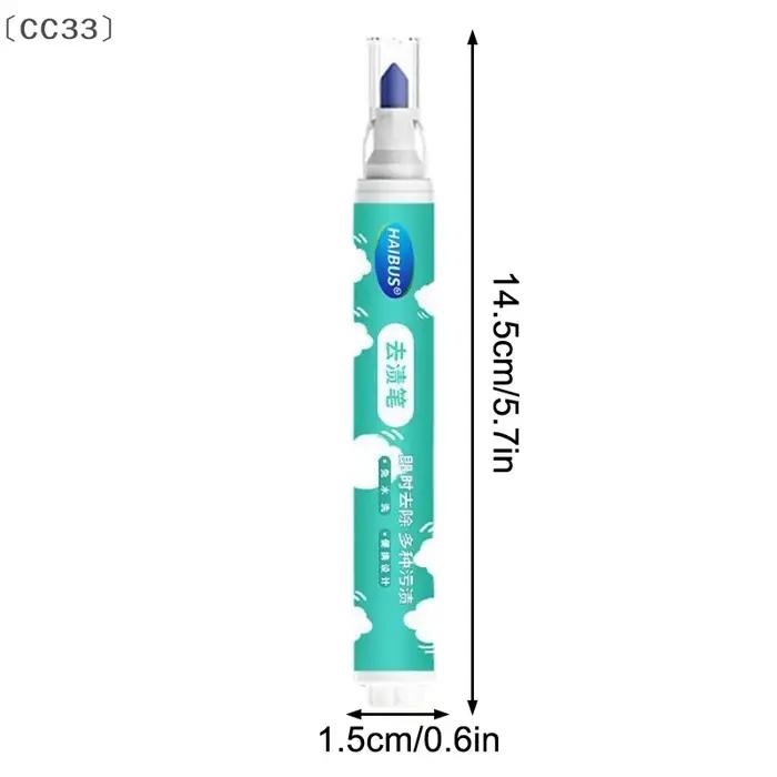 maveraCC33、21pcs stylo d'élimination des taches de vêtements magiques Portable sans huile de lavage stylo marqueur dissolvant de taches de vin rouge pour petit fil gras