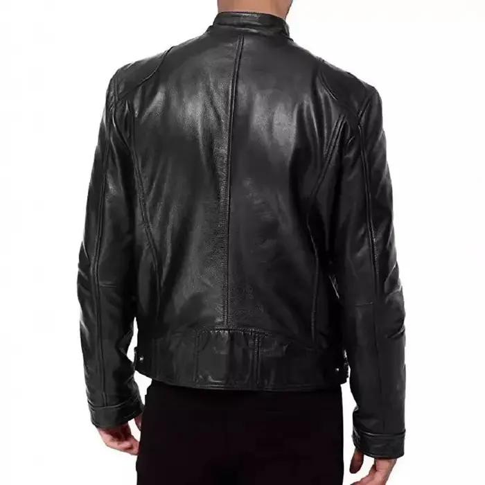 Utile vêtements pour hommes européens et américains veste en cuir