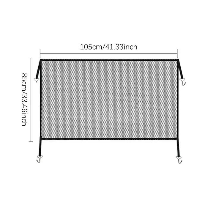 Grille de protection multifonctionnelle pour voiture