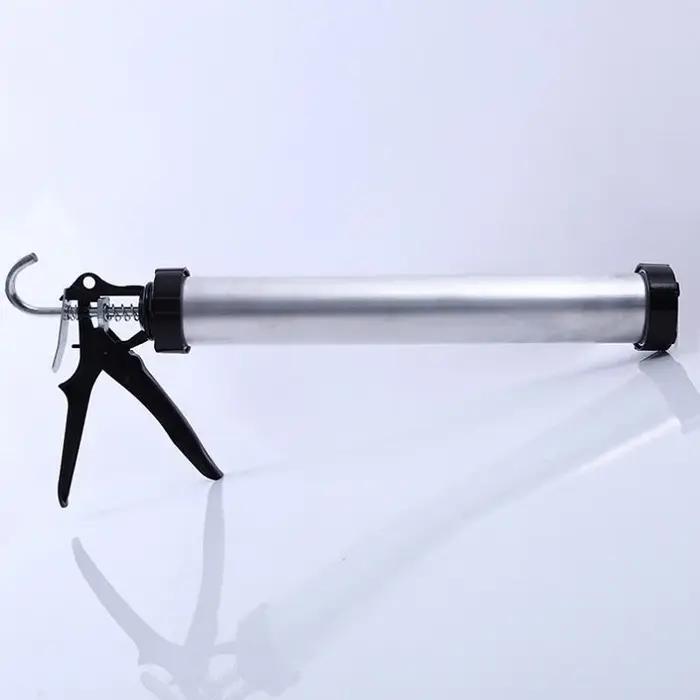 Pistolet à colle professionnel en verre à intervalles en aluminium, cartouche de détermination, stru