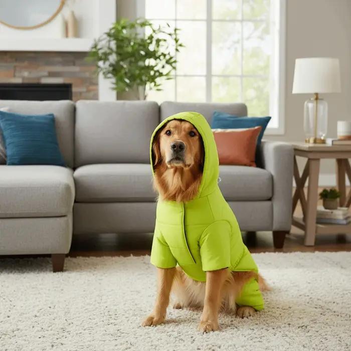 Vêtements en coton imperméables pour chien
