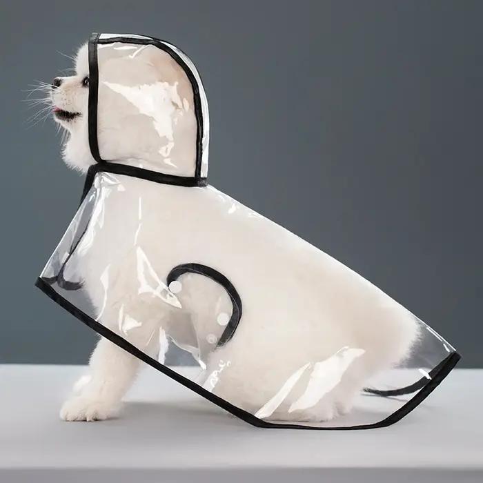 Nouveau imperméable Transparent pour animaux de compagnie