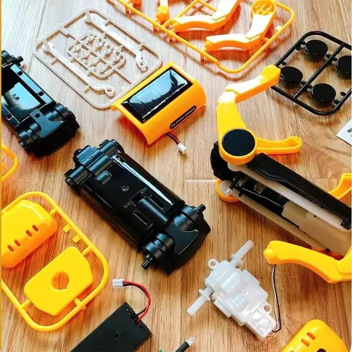 Kit d'expérimentation scientifique chien robot solaire pour enfants âgés de 6 à 12 ans jouets éducatifs en plastique environnemental fantastique et science-fiction pour occaions spéciales