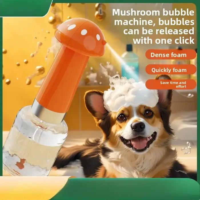 Machine à mousse rechargeable pour animaux de compagnie