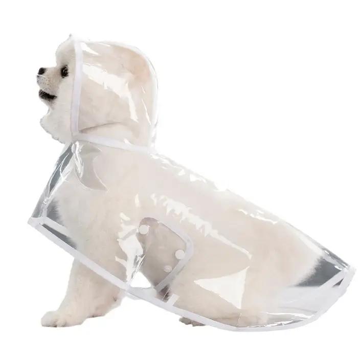 Nouveau imperméable Transparent pour animaux de compagnie