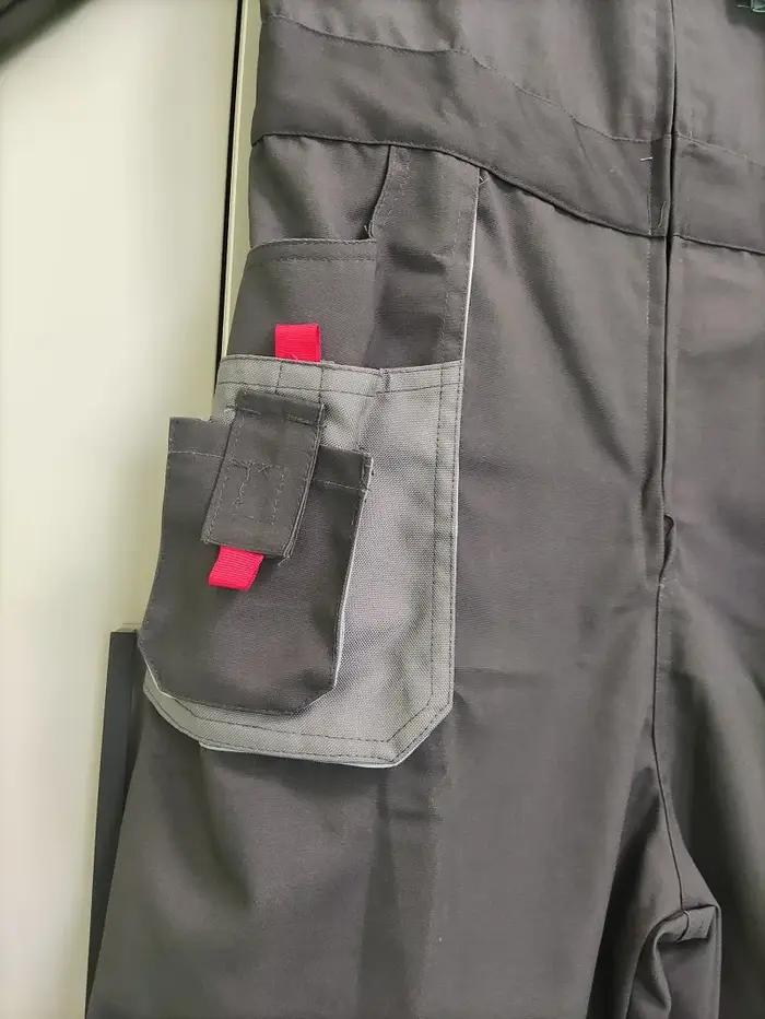 Salopette cargo avec poches à mouches pour homme, combinaison de travail, uniforme d'atelier, costume hip hop, zones globales, bre Trabajo