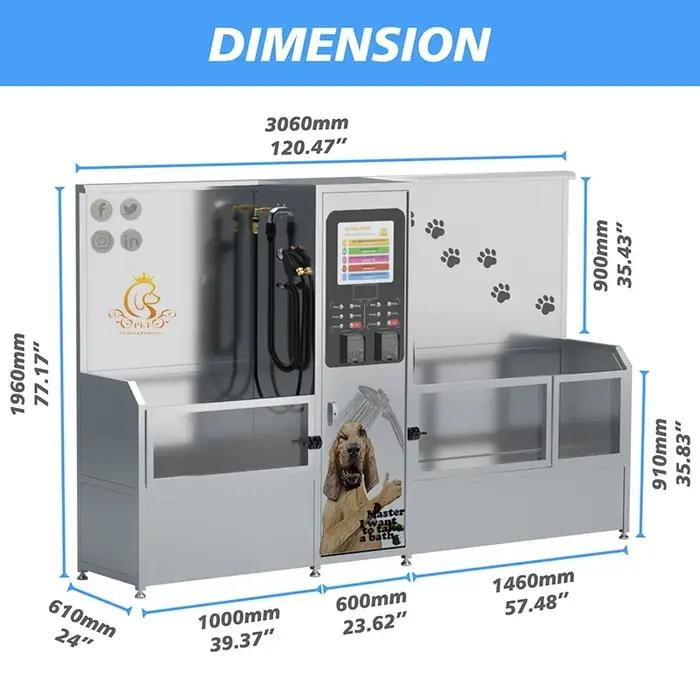 Station de lavage pour animaux de compagnie EUV PET
