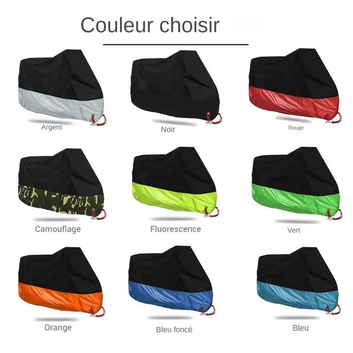 Housse de moto HEROBIKER imperméable et antipoussière, protection UV pour scooters et motos, hiver été, occasion spéciale pour motards