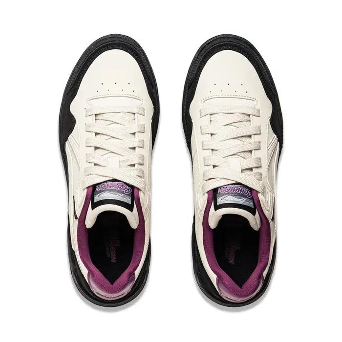 Li-Ning COMMON 80s – chaussures de style de vie pour femmes, chaussures de sport à double coussin, c