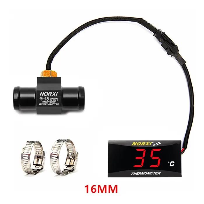 Mini compteur de température d'eau pour moto