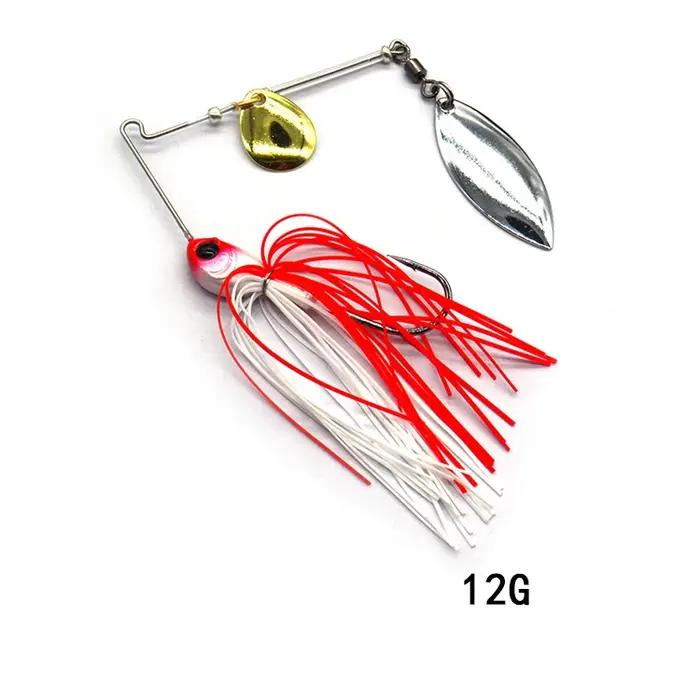 Leurre de pêche Wobbler en métal brillant pour brochet pêche en mer et lac occasions spéciales pêcheurs amateurs