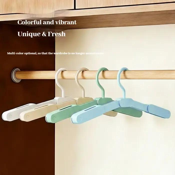 Porte-vêtements pliable créatif et portable pour la maison