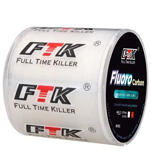FTK – ligne de pêche avec revêtement en Fiber de carbone