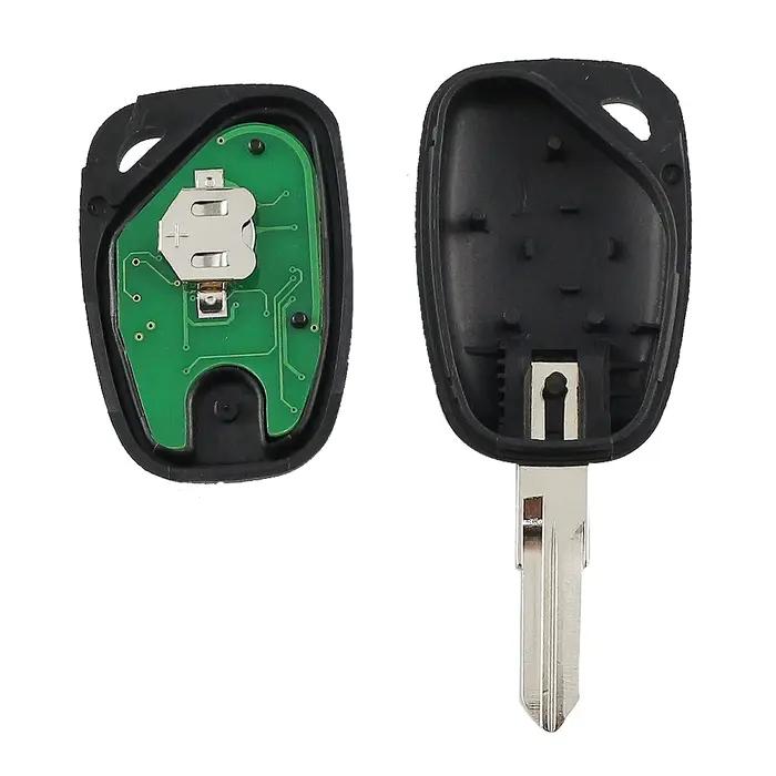 YIQIXIN clé à distance à 2 boutons pour Renault trafic principal Kangoo Nissan Interstar Primastar p