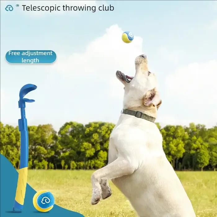 Lanceur télescopique pour animaux de compagnie