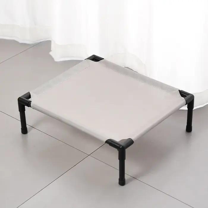 Lit de camping surélevé pour animaux de compagnie, lit pliable pour chiots, maison pour chat, portab