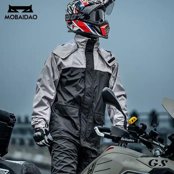 Combinaison de pluie pour moto