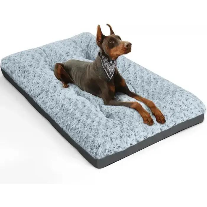 Lit moelleux pour chiens de petite à moyenne taille - Canapé respirant - Accessoires pour animaux de compagnie - Fournitures pour chiots - Repos royal pour compagnons canins