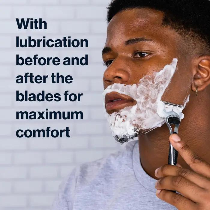 Lames de rasoir Gillette SkinGuard, lames de rasoir pour hommes, recharges de 4/8 lames, pour les sé