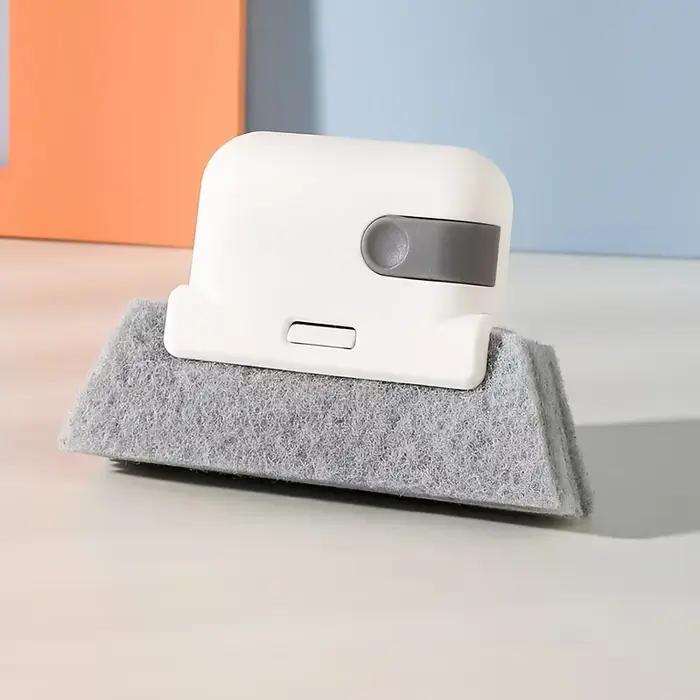 Brosse de nettoyage multifonctionnelle amovible pour fenêtres, rainures de rebords, interstices d'armoires et coins difficiles d'accès, outils de nettoyage ménagers
