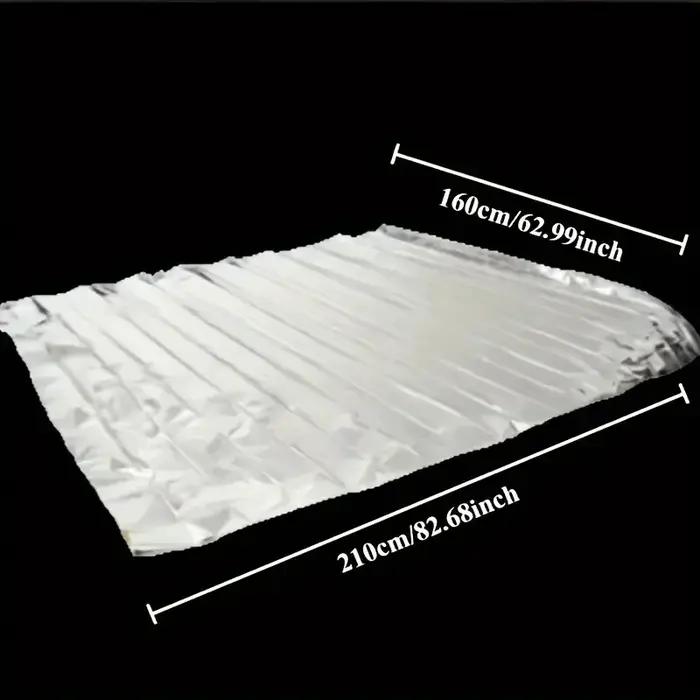 Couvertures de survie d'urgence – Isolation thermique robuste 157x210cm pour le camping