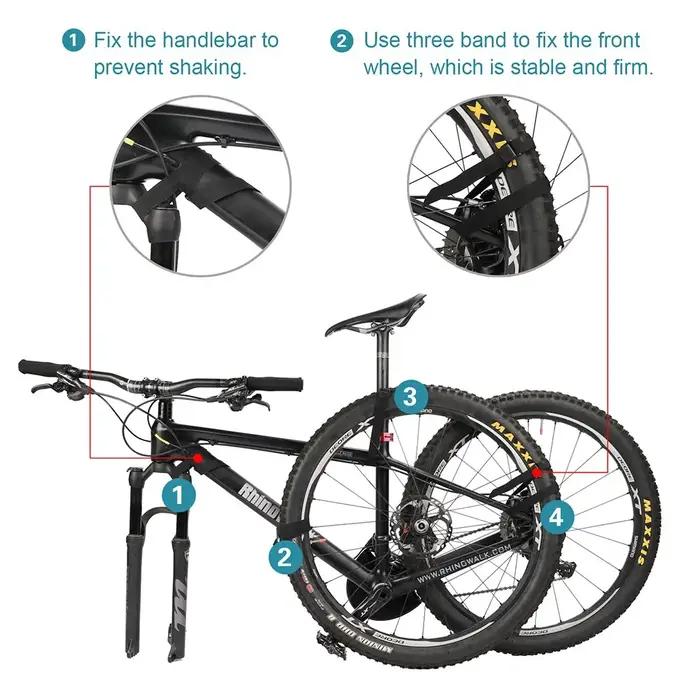 Bal inowalk-Juste de sac de rangement pour vélo de route, portable, convient à 27.5 "et moins, VTT,