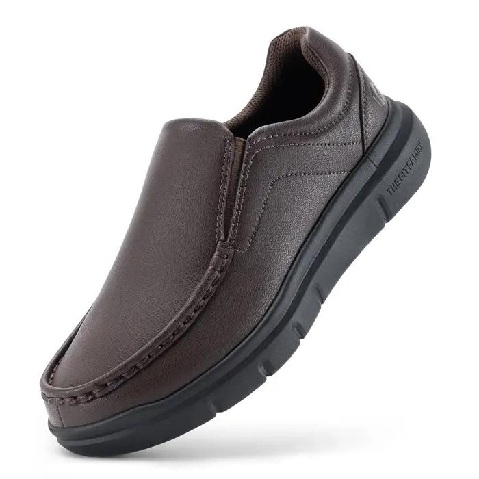 Chaussures Fitville décontractées à enfiler pour hommes avec semelle en EVA et conception large pour pieds larges et confort tout au long de la journée occasions décontractées et cadeaux masculins