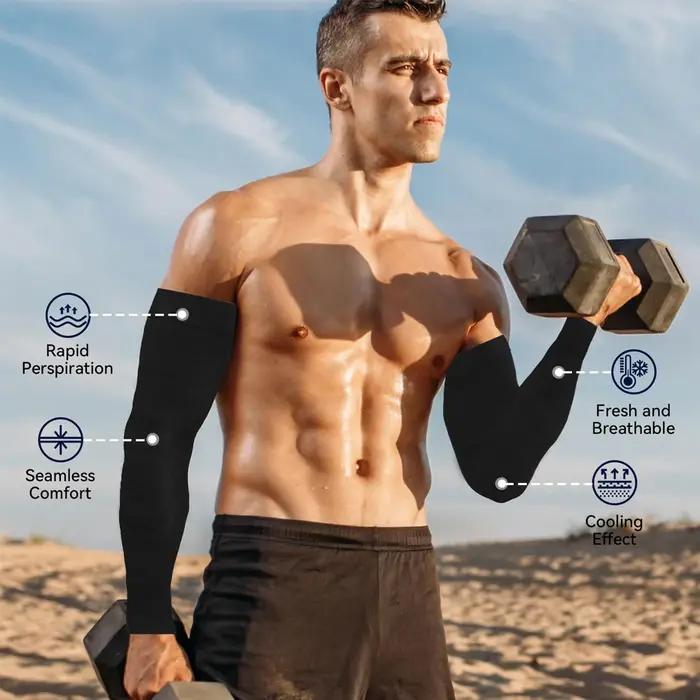 Manchons de compression lymphœdème 20-30 mmHg - Soutien bras complet pour gonflement et arthrite