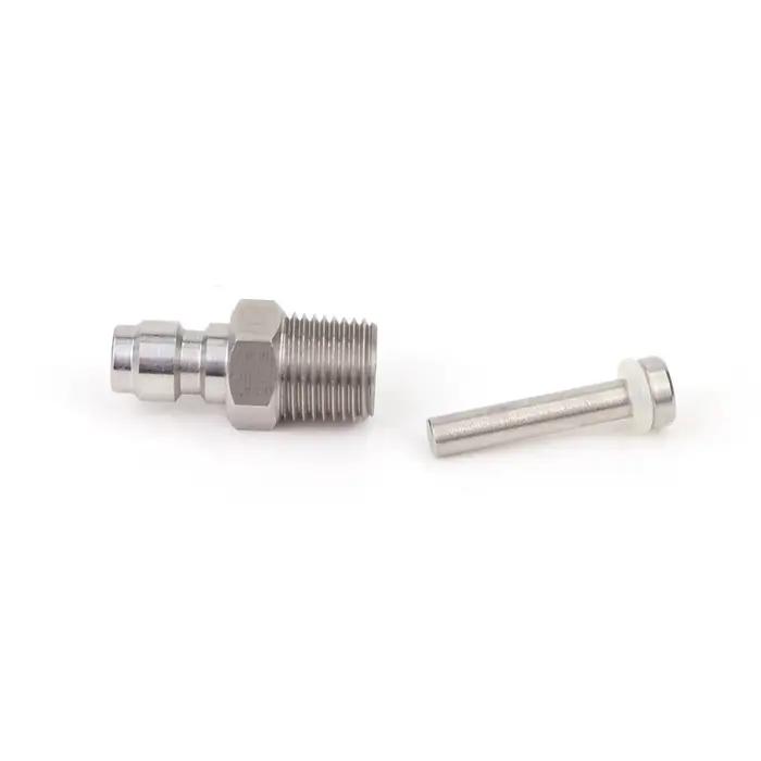 Kit de mamelon de remplissage unidirectionnel pour régulateur de réservoir d'air HPA/N2, Valve de re