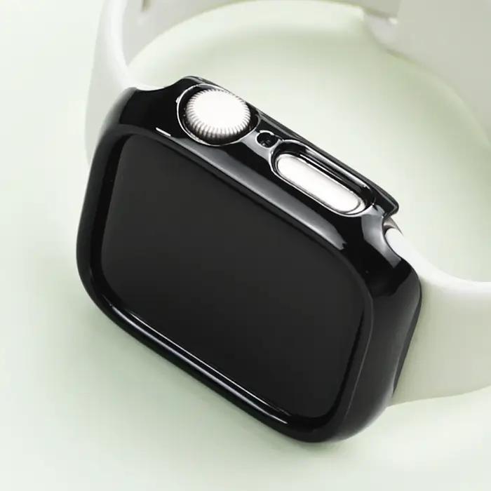 Coque protection Apple Watch 45mm 41mm 40mm 44mm - Bumper PC dur compatible SE 9 8 7 6 5 sans verre