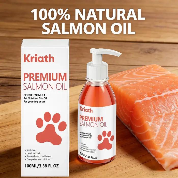 Huile de saumon premium pour chat