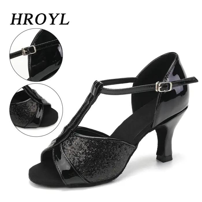 Femmes chaussures de danse pour danse femme/filles/dames salle de bal latine moderne Tango & Salsa 5