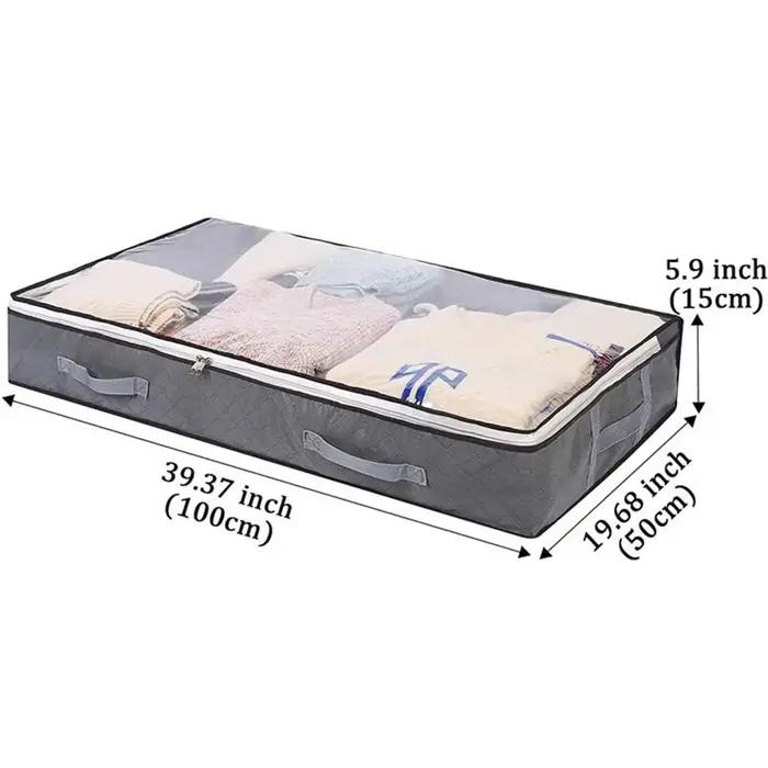 Sacs Non tissés pour ranger les vêtements, sac de rangement pour couverture, sac de couette nordique